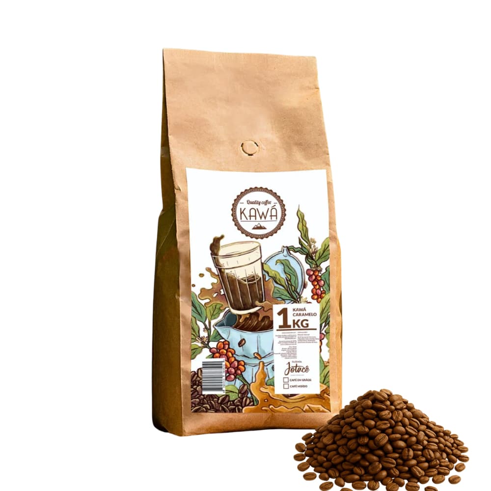Café Especial Kawá Caramelo em Grãos 1kg