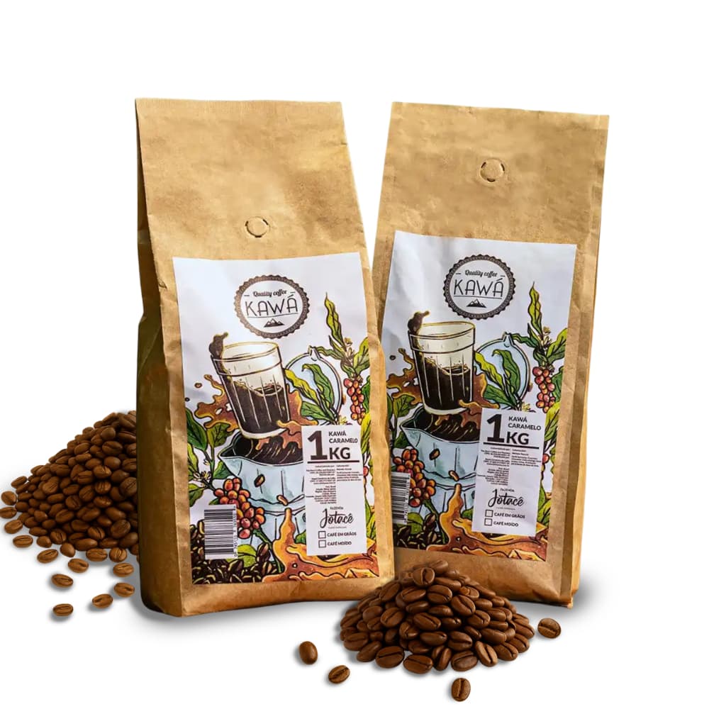 Café Especial Kawá Caramelo em Grãos 2kg