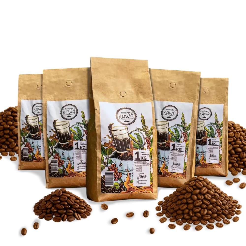 Café Especial Kawá Caramelo em Grãos 5kg
