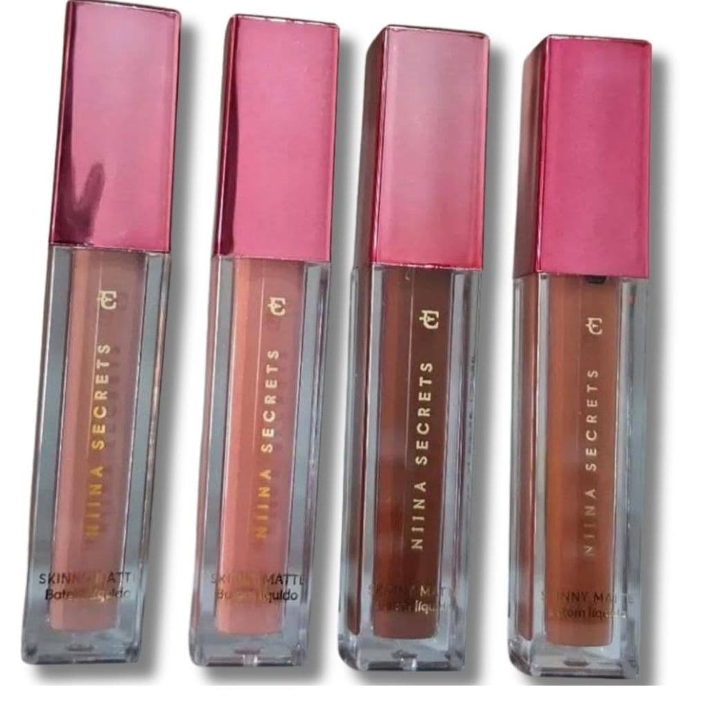 Batom Líquido  Niina Secrets Skinny Matte 5ml - LINHA NUDE PERFEITO LANÇAMENTO EUDORA