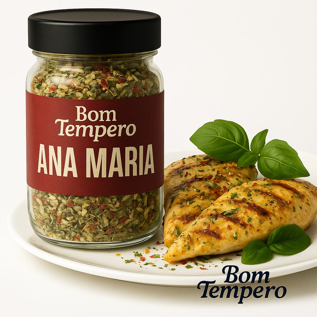 Tempero Ana Maria 50g – BOM TEMPERO Ana Maria | Mistura Natural para Arroz, Feijão e Frango