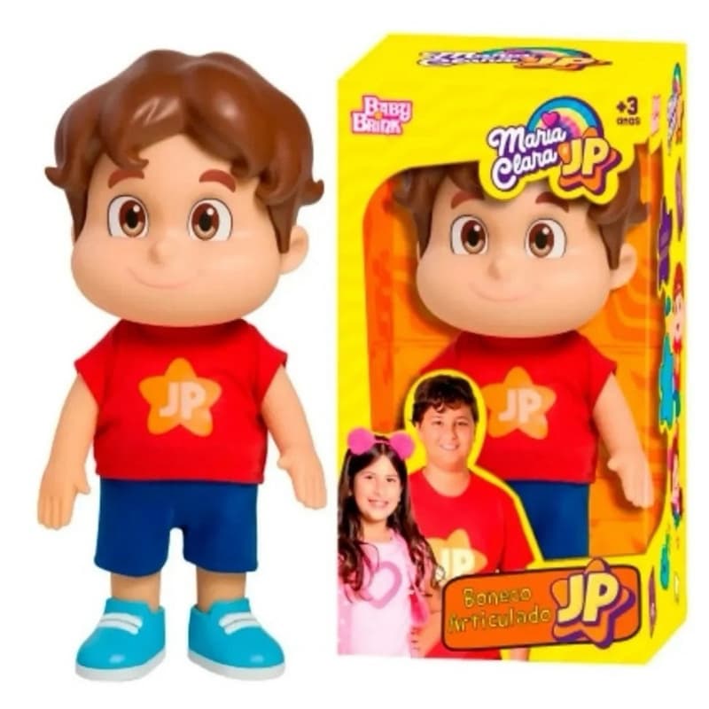 Boneco Articulado Youtuber Jp João Pedro 27cm - Rápido