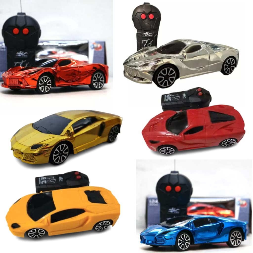 Carrinho de Controle Remoto Ferrari Lamborguini Carro Esportivo Brinquedo Criança +3 anos