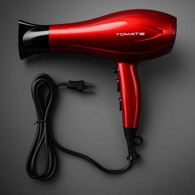 Secador De Cabelo Profissional 2000W Cabo Longo 3 Níveis de Temperatura - BC 110v/220v
