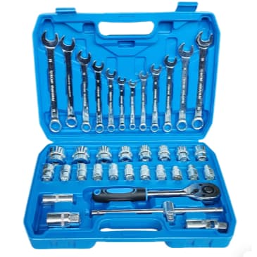 Kit de Ferramentas Mecânicas 37 Peças – Conjunto Completo para Reparos