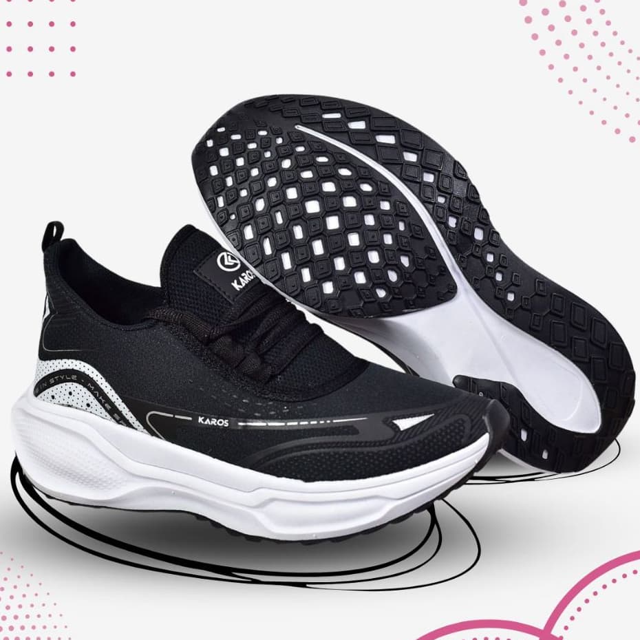 Tênis Fitness Sapato Feminino Esportivo Caminhada Corrida Dia a Dia Casual