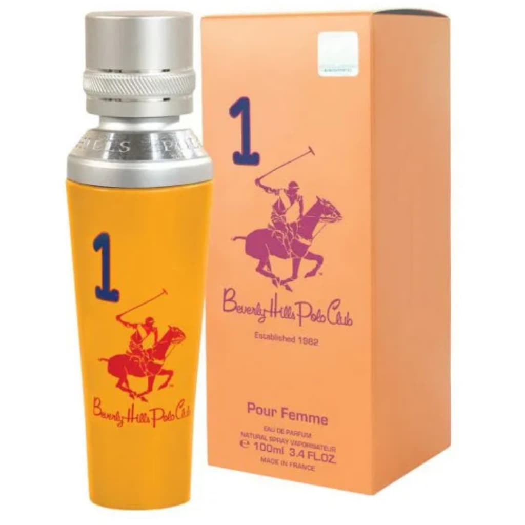 Beverly Hills Polo Club Sport 1 Pour Femme Feminino Importado Selo Adipec Floral Frutado Gourmet