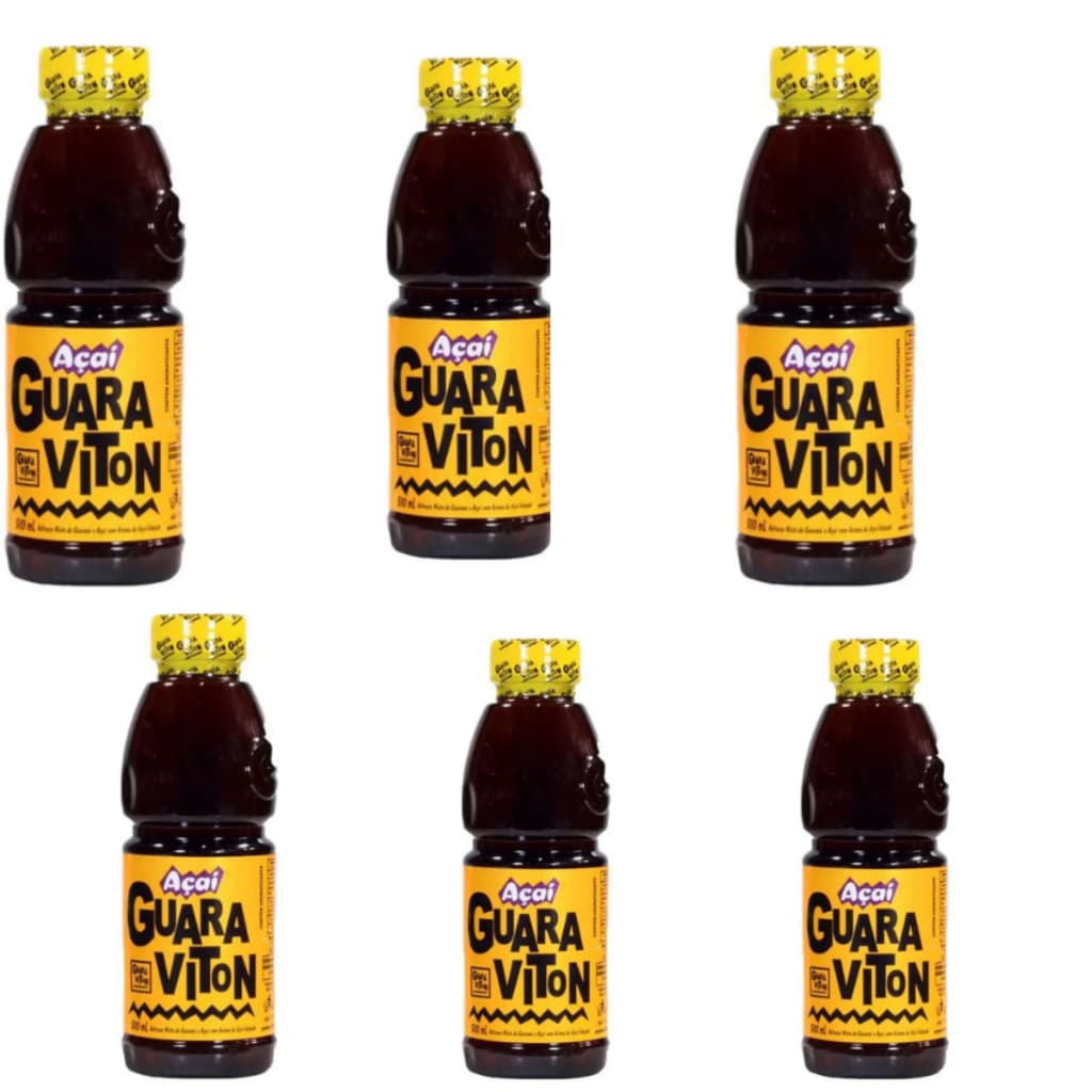 Guaraviton 6 unidades (Açaí). 500ml