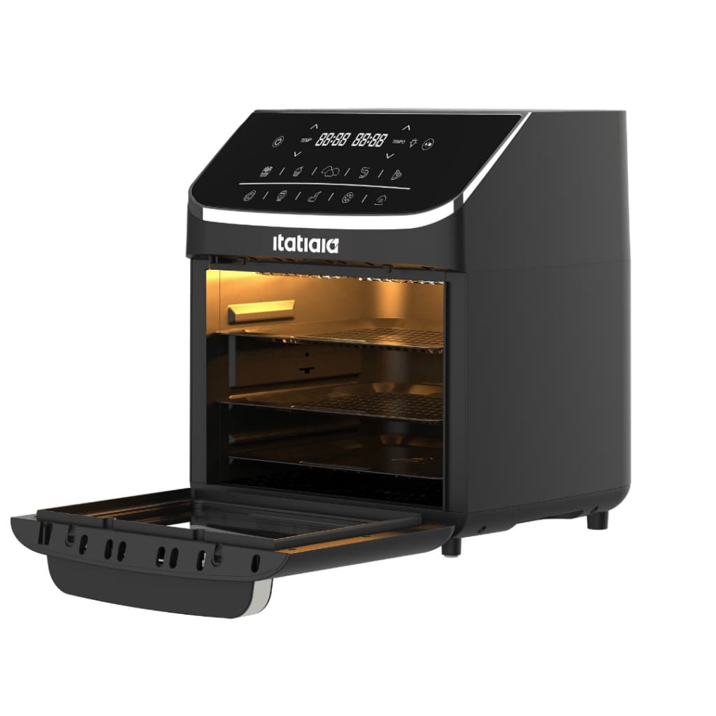 Air Fryer Forno 12L Itatiaia – Fritadeira Digital Sem Óleo 2000W Saudável e Prática