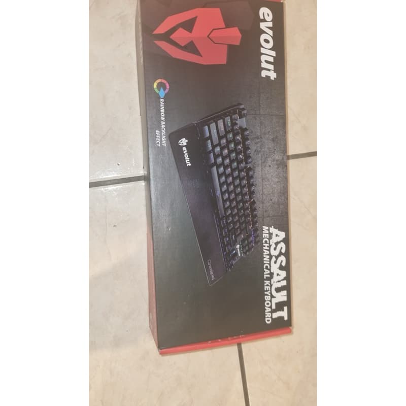 TECLADO MECÂNICO GAMER EVOLUT ASSAULT