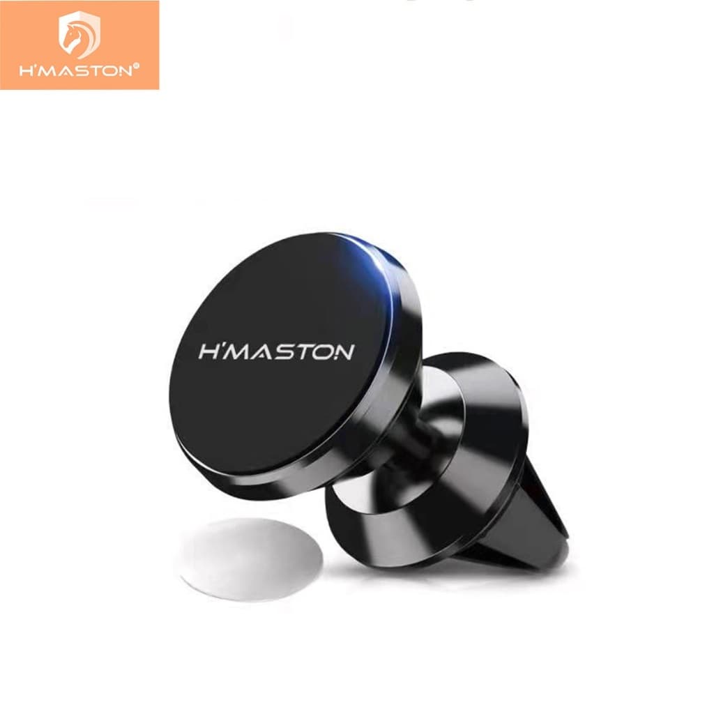 Suporte Celular Magnético Para Carro Veicular Saida Do Ar GPS H'maston CJ-54 Frete Gratis com Cupom