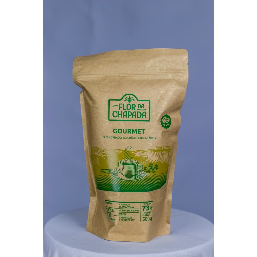 Café Gourmet em Grãos Flor da Chapada 500g