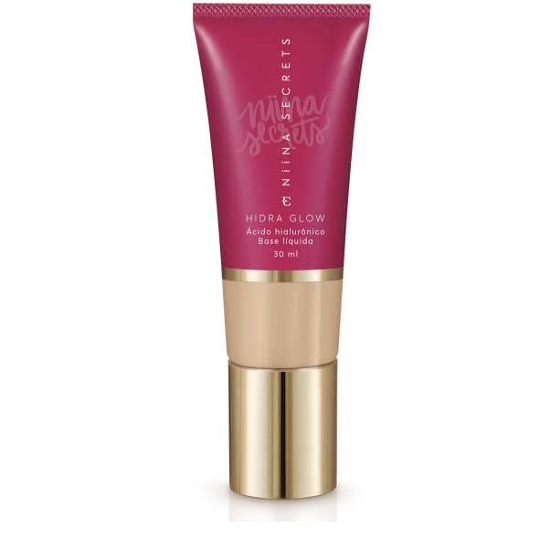 Base Líquida Niina Secrets Hidra Glow Cor 05 30ml Eudora Envio Imediato