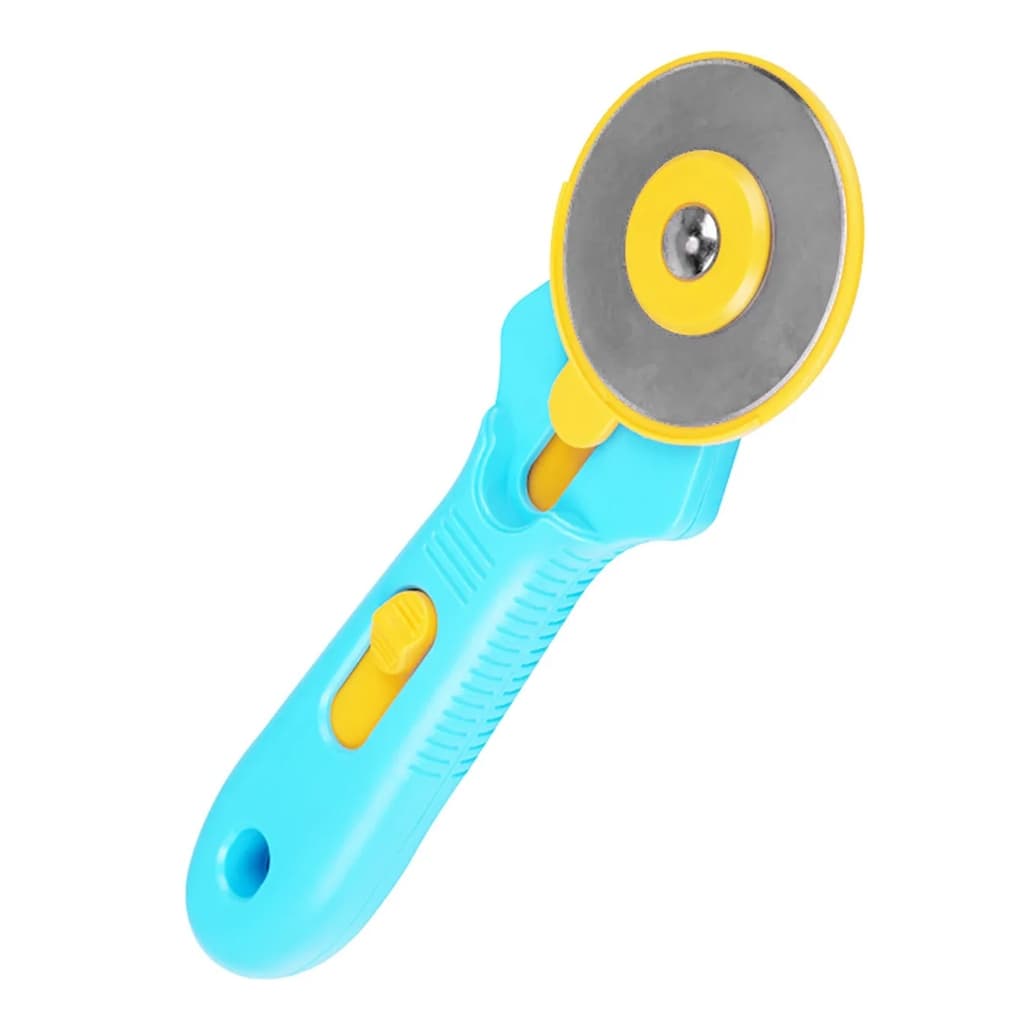 Cortador Rotativo de Tecido 60mm com Cabo Ergonômico – Patchwork, Costura e Artesanato
