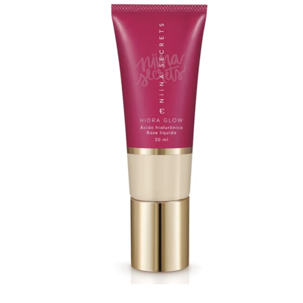 Base Líquida Niina Secrets Hidra Glow Cor 00 30ml Eudora Envio Imediato
