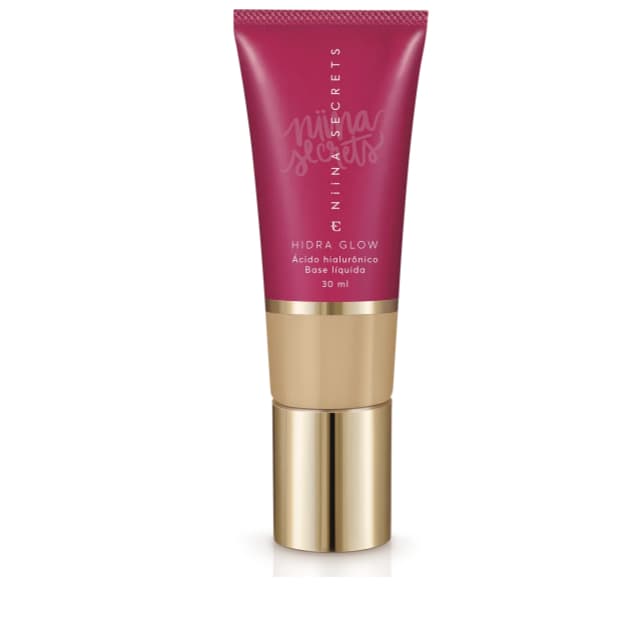 Base Líquida Niina Secrets Hidra Glow Cor 25 30ml Eudora Envio Imediato