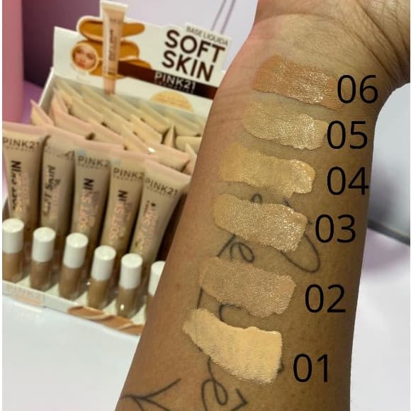 Base Líquida Pink 21 – A base que entende todos os moods da sua pele!