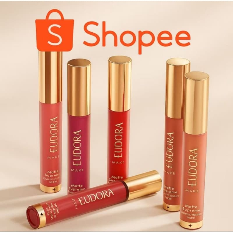 BATOM LÍQUIDO MATTE SUPREME EUDORA - O BOTICÁRIO* LANÇAMENTO*GLOSS KISS ME PISTACCHIO E VANILLA CARAMEL*LANÇAMENTO