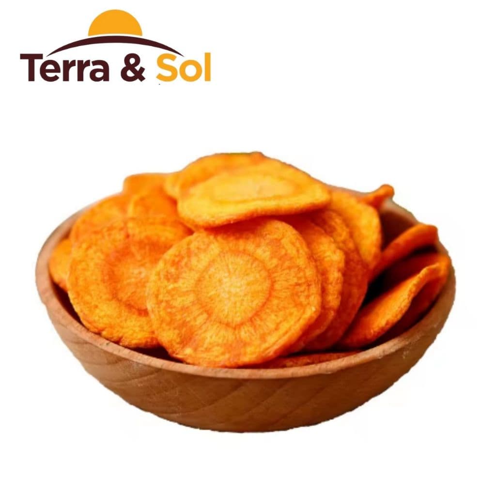 CENOURA CHIPS – Crocante, Saudável e Natural | Snack de Vegetais Desidratados