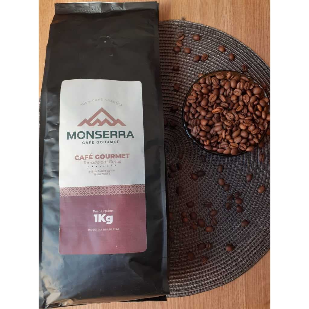 Café Especial Em Grãos 1kg - Monserra Café Gourmet, Sul De Minas