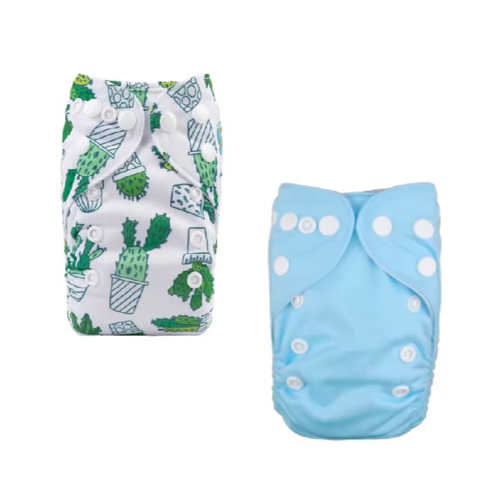 Kit 2 fraldas rn calça bebê prematuro recém-nascido