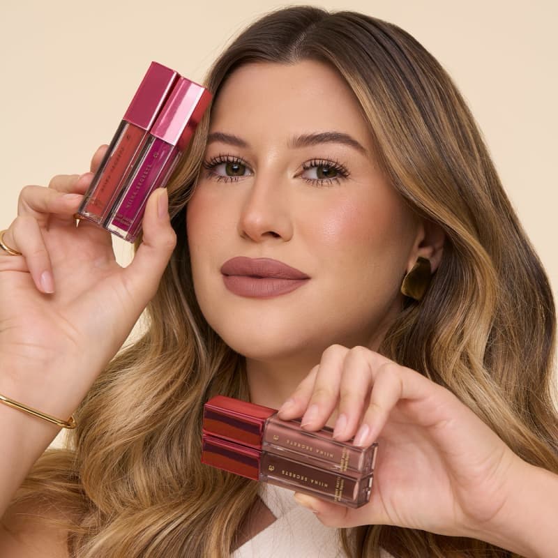 Batom Líquido Niina Secrets Skinny Matte 5ml Cores Eudora