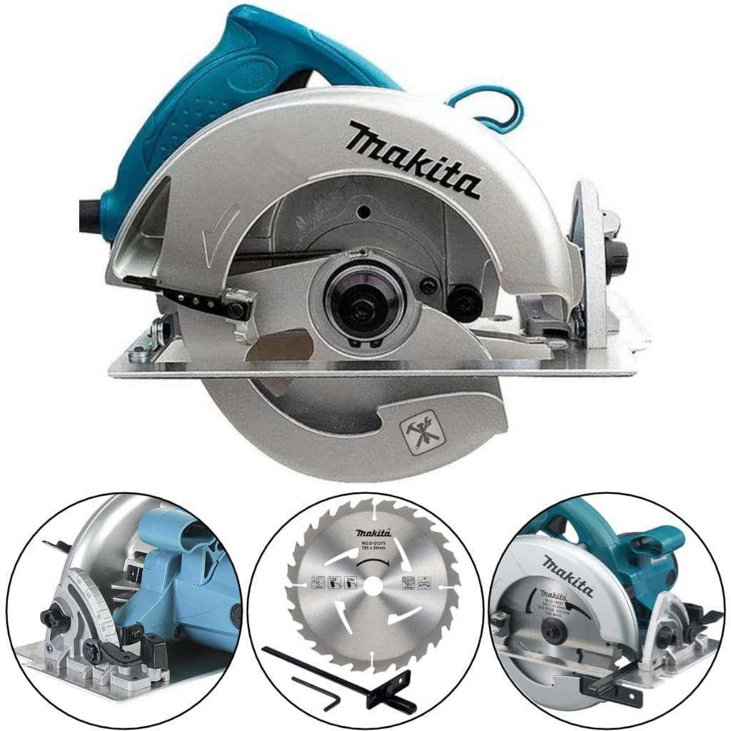 Serra Circular Industrial 1800w 7.1/4 185mm 5007n Makita