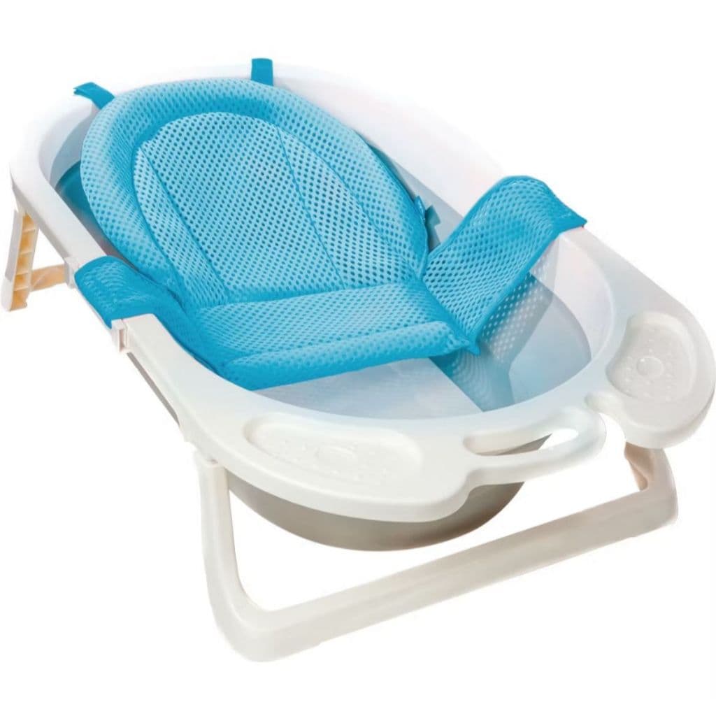 Rede de Banho Macia Para Banheira Bebê Infantil Ajustável Antiderrapante Premium Envio Agora!