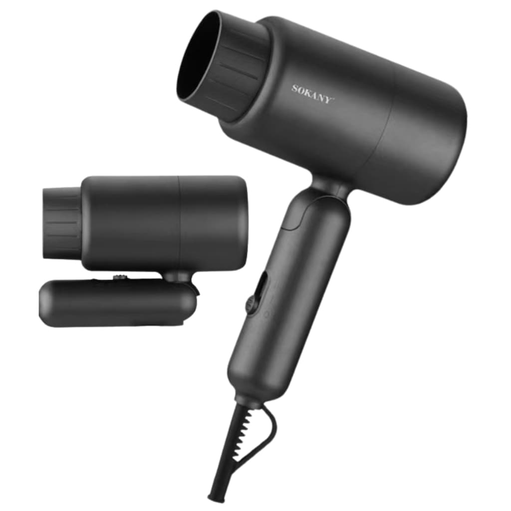 Secador de Cabelo Profissional Potência 400W Compacto Leve Viagem