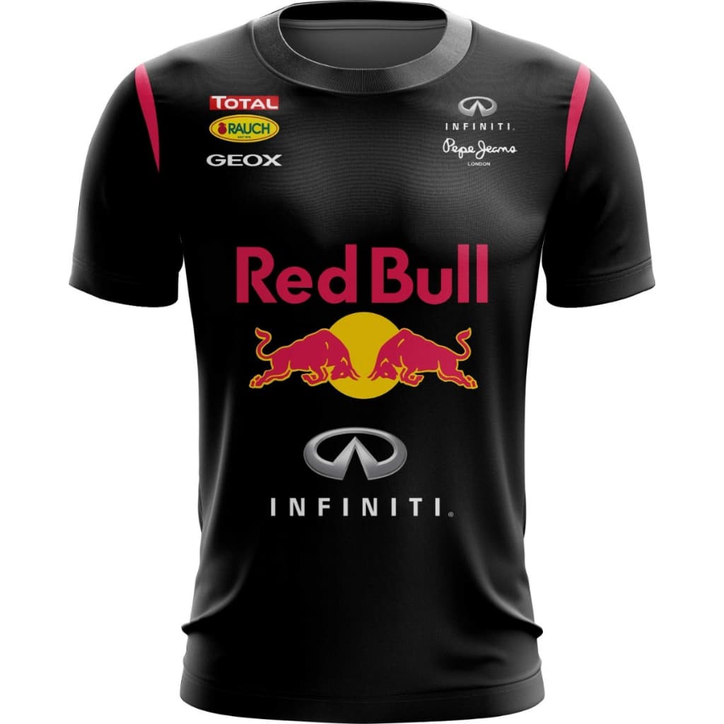 Camiseta Camisa Traje Red Bull Energético Bebida