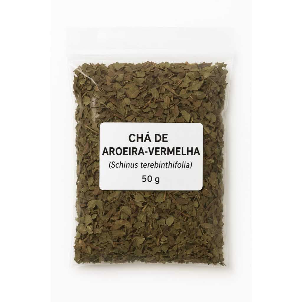 Chá de Aroeira Vermelha (Schinus terebinthifolia) Variações: 25g | 50g/Orgânica/Selecionada/Lavada e seca a sombra;