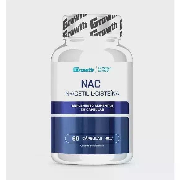 NAC (N-ACETIL L-CISTEÍNA) Growth - 60 Caps