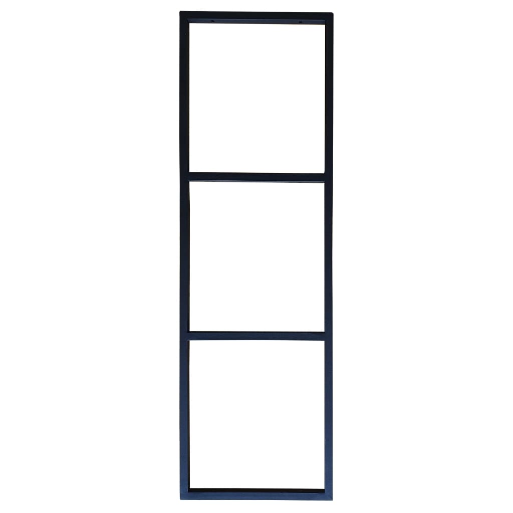 Suporte Estilo Industrial Triplo Teto/Parede Prateleira 30cm Preto