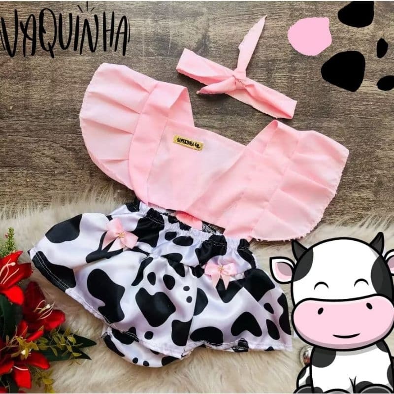 Jardineira Romper  temático Bebê Menina Body Temático Book Festa Mesversário