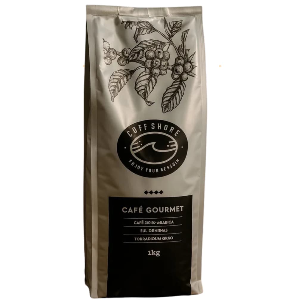 Café Em Grão Espresso Gourmet 1kg 100% Arábico - Coffshore