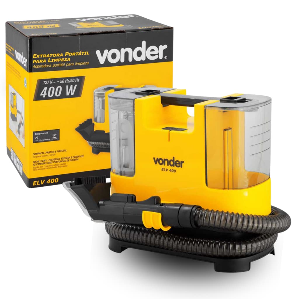 Extratora Higienizadora Portátil Vonder 400W