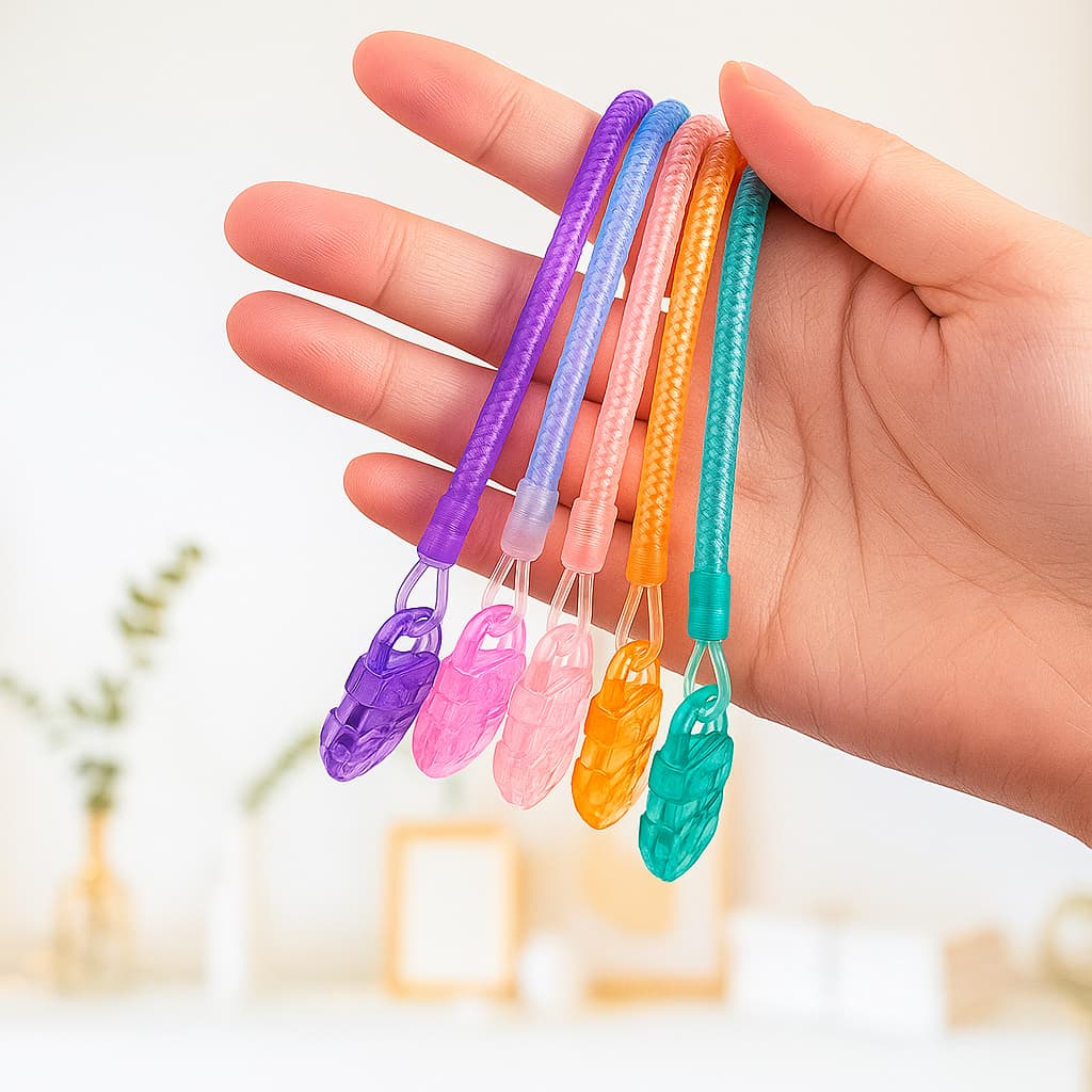 Kit 3 Prendedor de Chupeta Tipo Mola Universal Bebe Anti Queda Limpa Fácil Envio Rápido 24 Horas