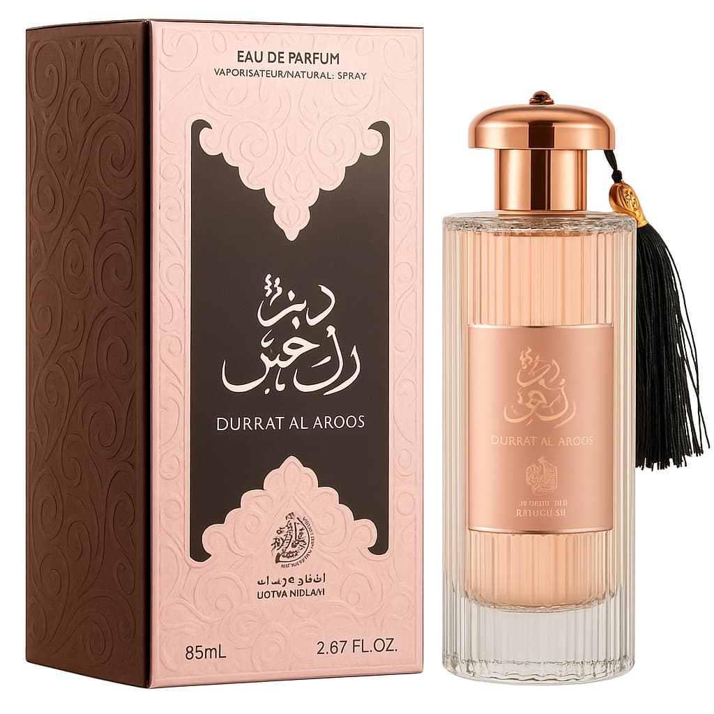 Perfume Árabe Durrat Al Aroos Eau de Parfum 85ml Feminino – Original Importado