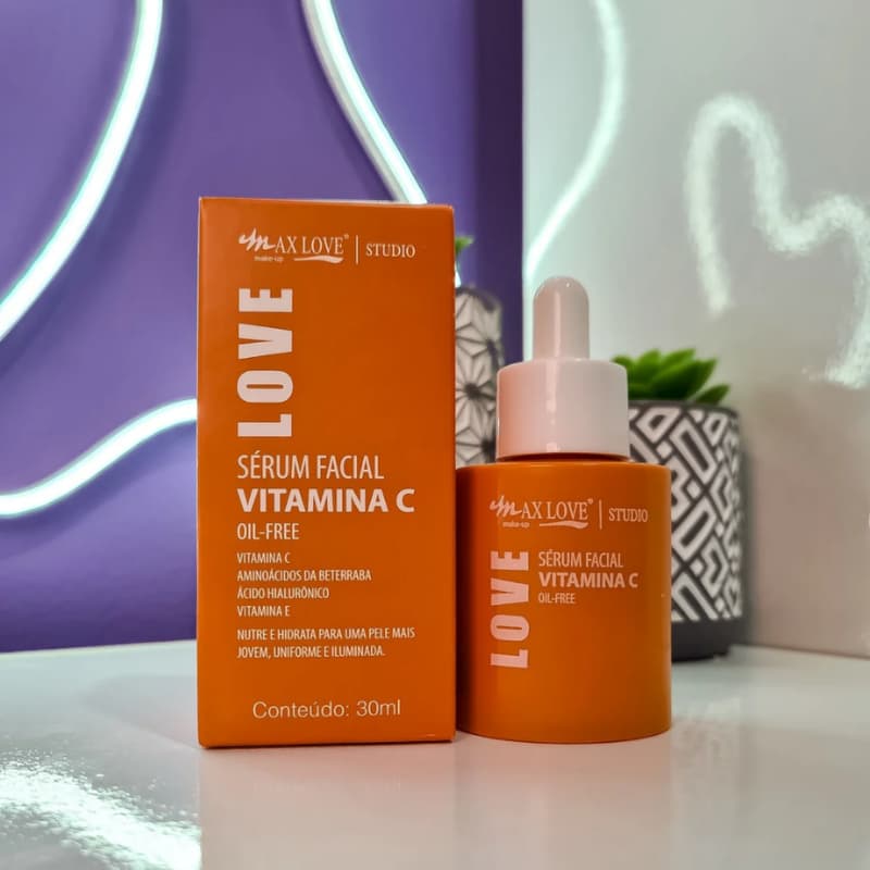 Sérum Facial Vitamina C Max Love 30ml - Oil Free