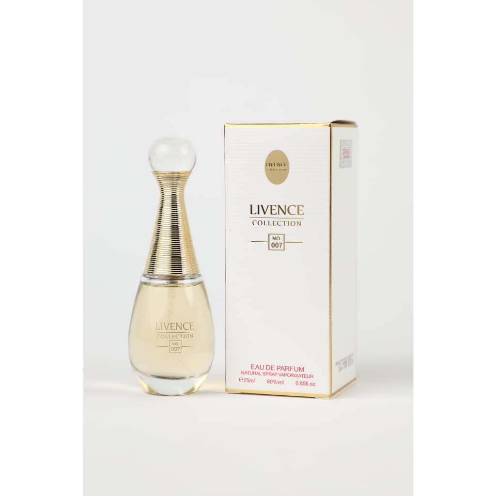 Perfume Feminino Importado Livence Collection  25 ml Sofisticado Floral - 007