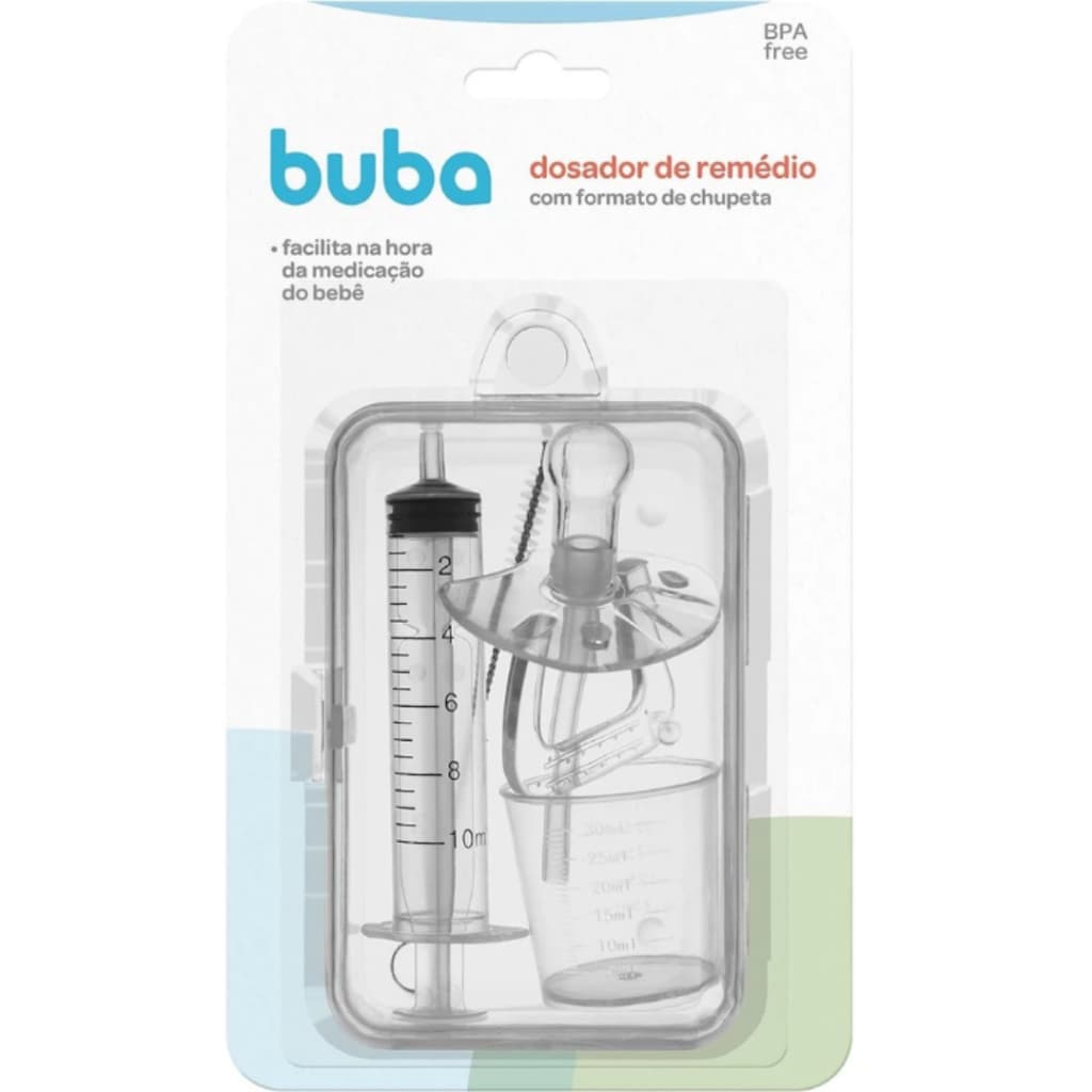Dosador De Remedio Com Formato Chupeta Buba