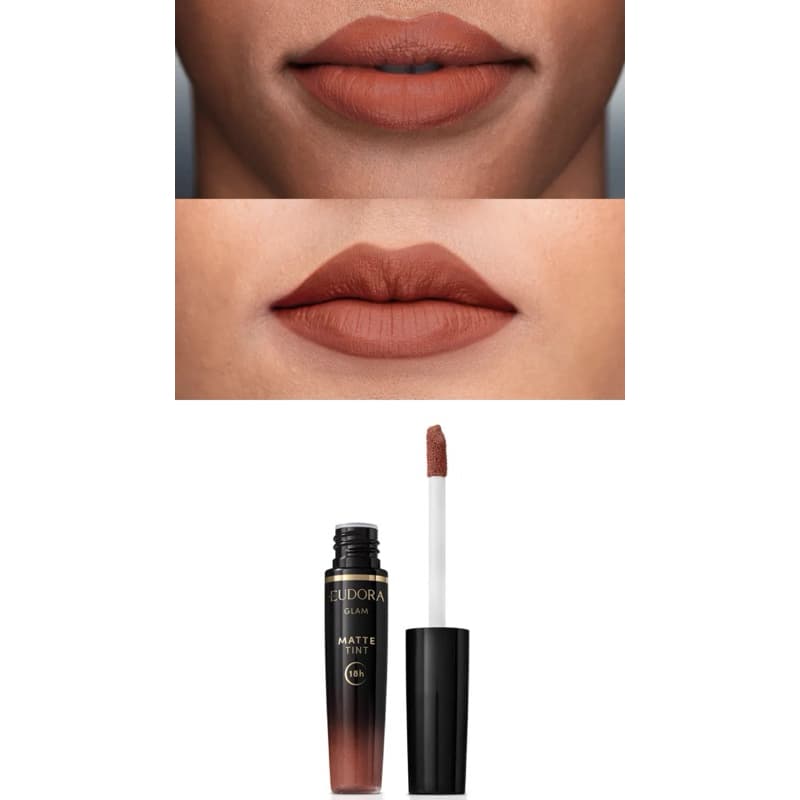 Batom Líquido Cores Eudora Make Forever Matte Tint 4ml