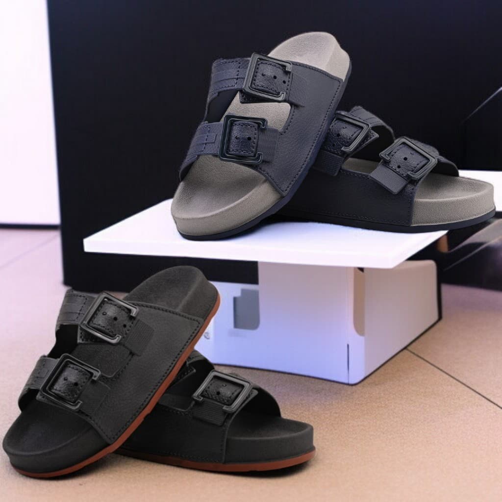 Sandália Masculina Infantil Confortável Calce Fácil Macio E Confortável JM Shop