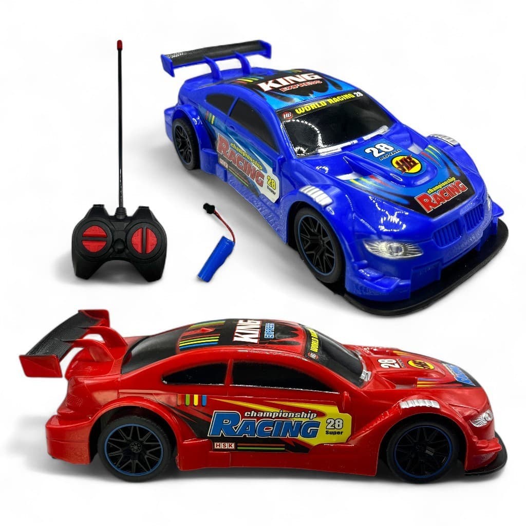Carrinho Controle Remoto Corrida Racing Brinquedo Bateria Recarregável Carro