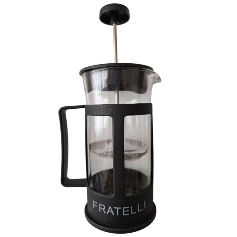 Cafeteira Prensa Francesa Café Expresso  Leite Cremoso Cremeira  300 ml Vidro