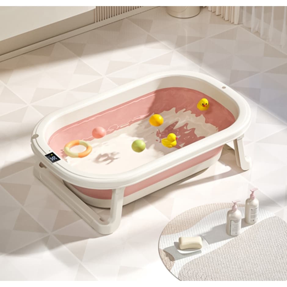 Banheira Para Banho De Bebe Com Termômetro