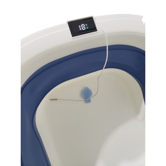 Banheira Para Banho De Bebe Com Termômetro+flutuador