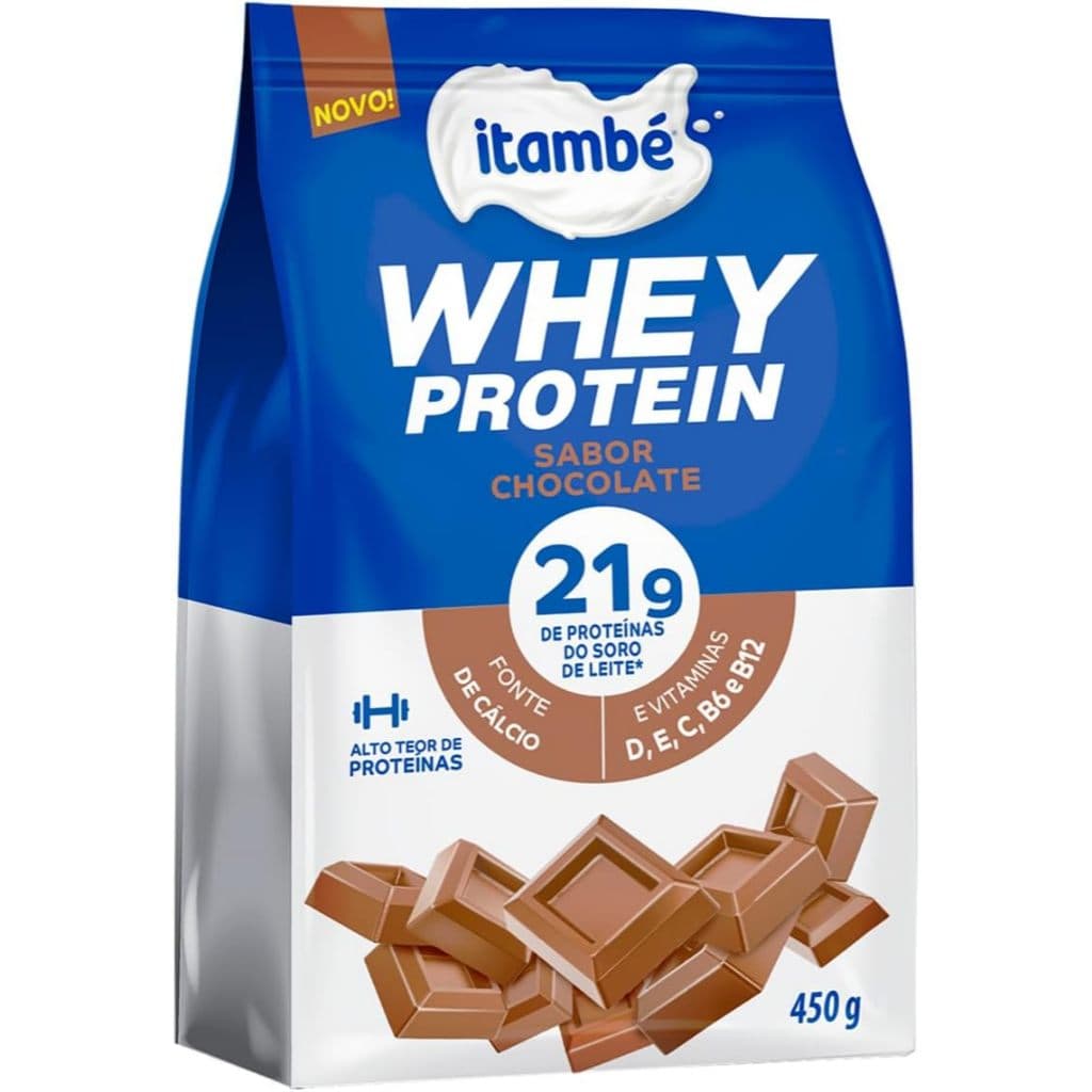 Whey Protein Sabor Chocolate 450g Itambé
