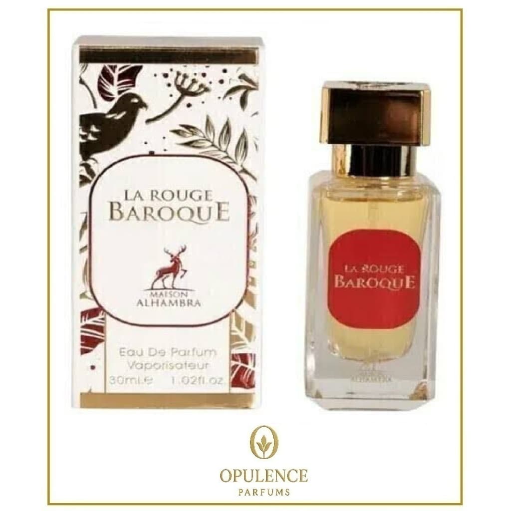 Perfume La Rouge Baroque Maison Alhambra Miniatura 30ml | Perfume Feminino Árabe Original Importado