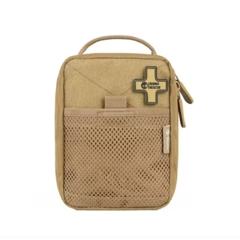 "PROMOÇÃO LIMITADA" Bolsa Rhino Rescue com Patch para Kit de Primeiros Socorros Sistema Molle - APH/IFAK Obs:Bolsa vazia